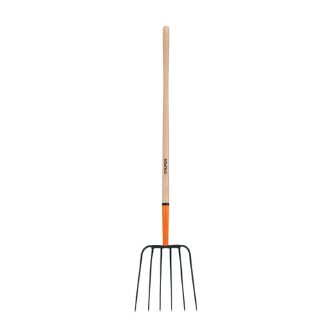 Bieldo para paja, 6 dientes, mgo largo 48', TRUPER | BPJ-6 | 11009