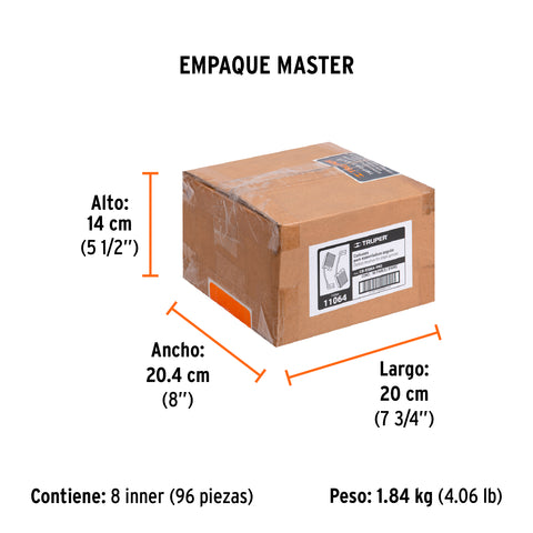 Bolsa con 2 carbones de repuesto para ESMA-9N2, TRUPER | CB-ESMA-9N2 | 11064