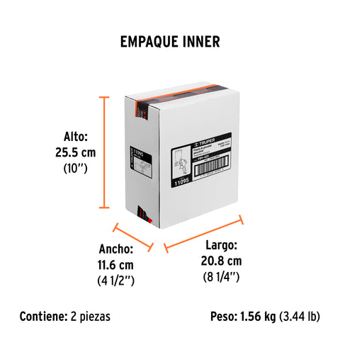 Pistola para pintar LVMP vaso aluminio, 1.4 mm, TRUPER | PIPI-420 | 11095