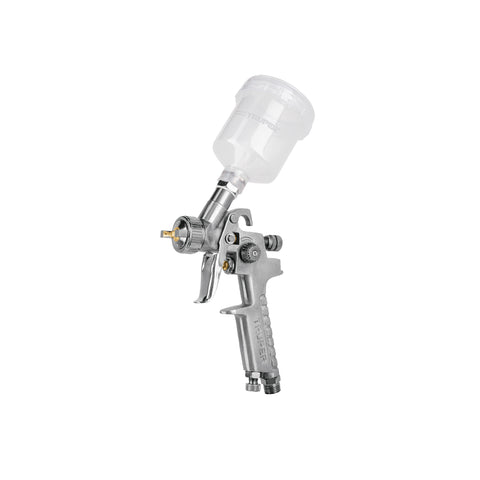 Pistola p/retoque gravedad HVLP vaso plástico, 1 mm, Truper | PIPI-410 | 11097