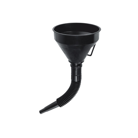 Embudo plástico 500 ml, cuello flexible con filtro, Truper | EMB-50 | 11207