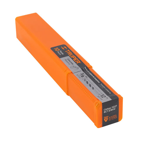 Broca para concreto de 3/8 x 12', Truper | BCT-3/8X12 | 11227