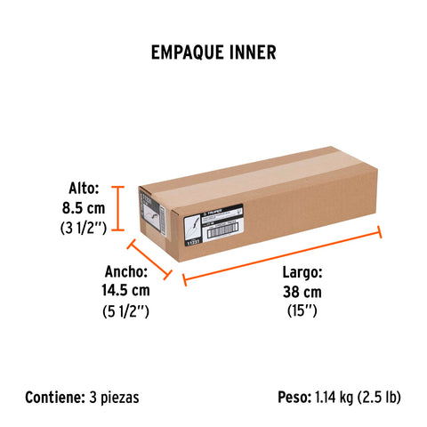 Cuchara para albañil 9' forjada tipo Filadelfia, mgo Comfort | CT-9B | 11231