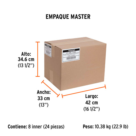 Cuchara para albañil 10' forjada tipo Filadelfia,mgo Comfort | CT-10B | 11232