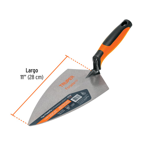 Cuchara para albañil 11' forjada tipo Filadelfia,mgo Comfort | CT-11B | 11234