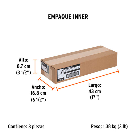 Cuchara para albañil 11' forjada tipo Filadelfia,mgo Comfort | CT-11B | 11234
