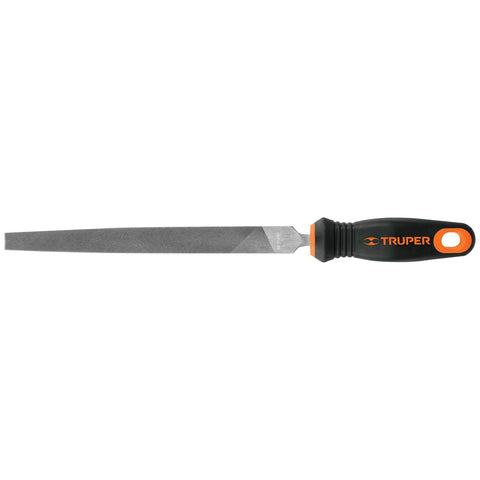 Lima plana muza 8' con mango doble inyección, TRUPER | LPM-8T | 11240