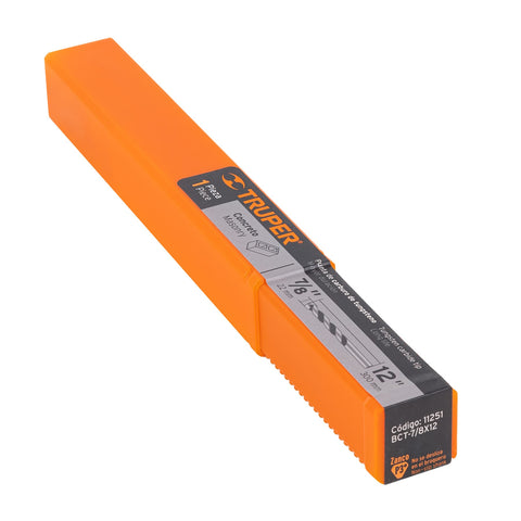 Broca para concreto de 7/8 x 12', Truper | BCT-7/8X12 | 11251