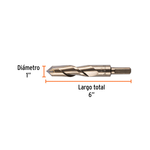 Broca para concreto de 1 x 6', Truper | BCT-1X6 | 11254