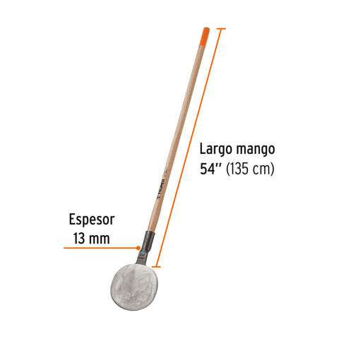 Coa agavera con mango de madera de 54', Truper | CO-AG-54 | 11368