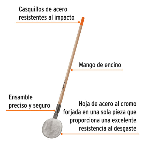 Coa agavera con mango de madera de 54', Truper | CO-AG-54 | 11368