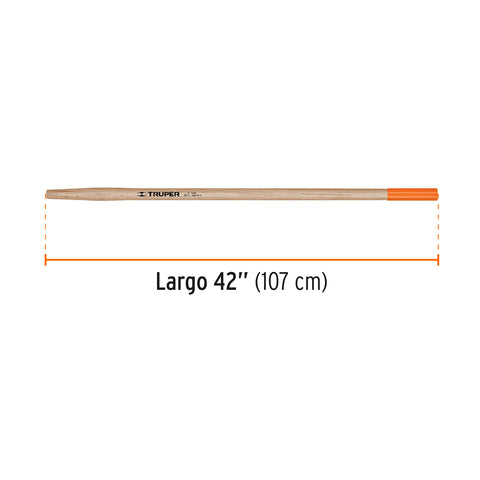 Mango de repuesto 42' para coa agavera, Truper | MG-CO-AG-42 | 11370