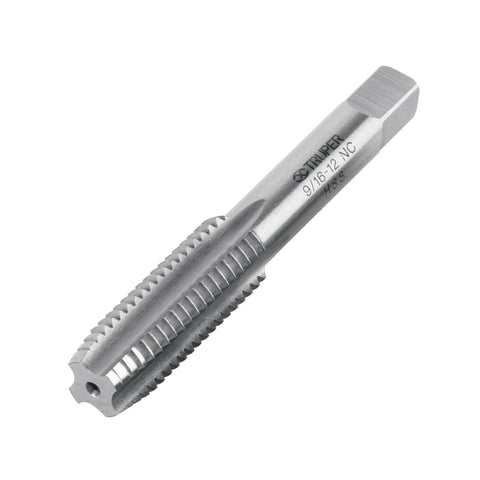 Machuelo semicónico 9/16'x12 UNC, estuche individual, Truper | MT-9/16X12 | 11421