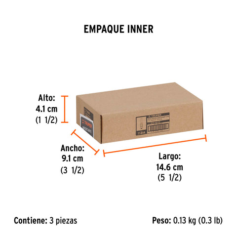 Broca para router, corte recto, 1/2' con balero, Truper | BROU-RB1/2X | 11444