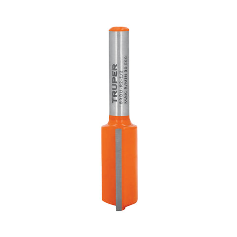 Broca para router, recta 2 filos, 1/2', Truper | BROU-R2-1/2 | 11456