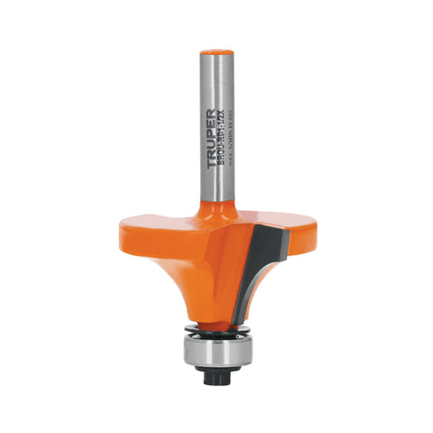 Broca para router, redondeado, 1-1/2' con balero, Truper | BROU-RD1-1/2X | 11471