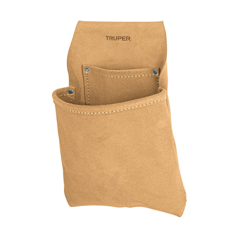 Porta herramientas de clavos con 2 compartimentos, Truper | POHE-CLAC | 11516