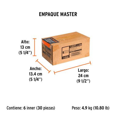 Disco Tipo 27 de 4-1/2' x 6.4 mm desbaste de metal, Expert | ABT-386 | 11548