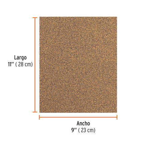 Lija para madera papel cabinet, grano 40, Truper | LIMA-40 | 11607
