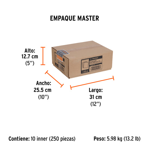 Lija para madera papel cabinet, grano 150, Truper | LIMA-150 | 11613