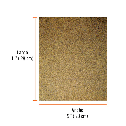 Lija para madera papel cabinet, grano 180, Truper | LIMA-180 | 11614