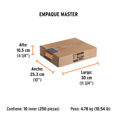 Lija de agua grano 220 de carburo de silicio, Truper | LIAG-220 | 11623