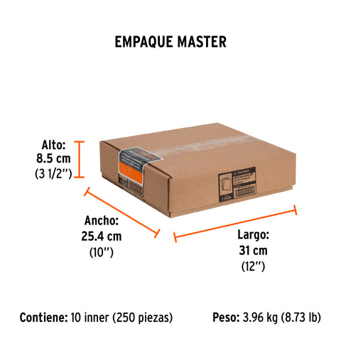 Lija de agua grano 320 de carburo de silicio, Truper | LIAG-320 | 11626