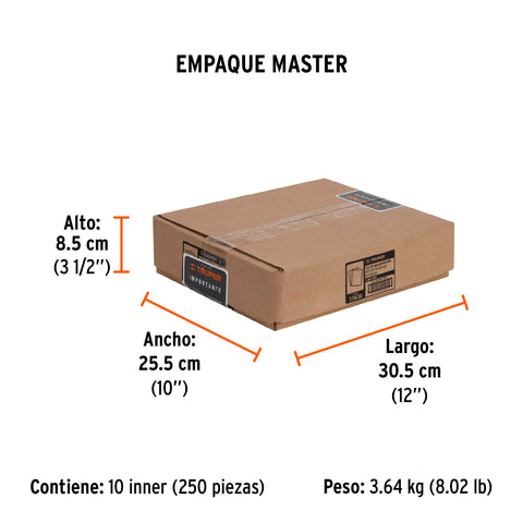 Lija de agua grano 600 de carburo de silicio, Truper | LIAG-600 | 11630