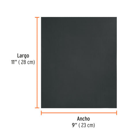 Lija de agua grano 1200 microfina carburo de silicio, Truper | LIAG-1200 | 11634