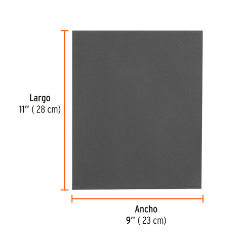 Lija de agua grano 2000 microfina carburo de silicio, Truper | LIAG-2000 | 11648