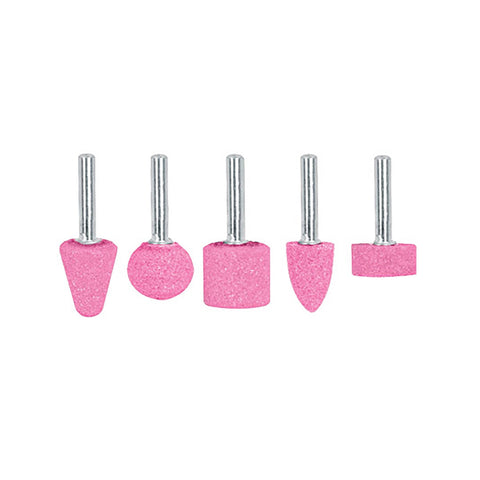 Juego de 5 piedras montadas zanco 1/4', uso general, Truper | JPM-5 | 11680