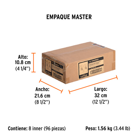 Bolsa con 2 carbones de repuesto para CM-14N, TRUPER | CB-CM-14N | 11722