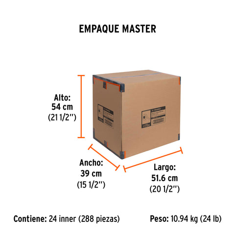 Cinta doble cara de 19 mm x 1.5 m, Truper | CDC-1915 | 11724