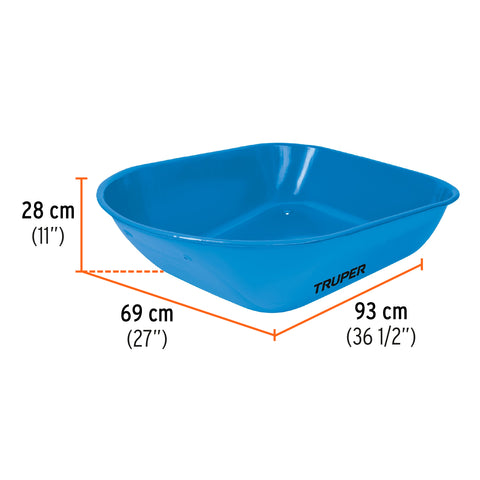 Carretilla 5.5 ft3 Neumática, bastidor tubular, Truper | CAT-50ND | 11752