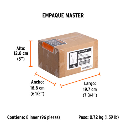 Bolsa con 2 carbones de repuesto para ESMA-4580N, TRUPER | CB-ESMA-4580N | 11767