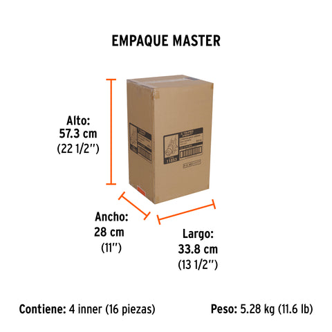 Linterna de minero LED 800 lm, de 4 pilas AA, TRUPER EXPERT | LI-CA-800X | 11853