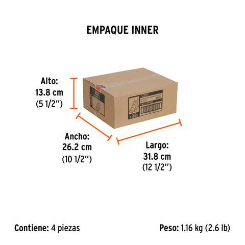 Linterna de minero LED 800 lm, de 4 pilas AA, TRUPER EXPERT | LI-CA-800X | 11853