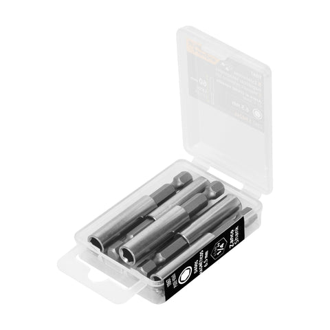 Estuche con 5 extensiones de 60 mm, magnéticas, EXPERT | PUDE-9060 | 11867