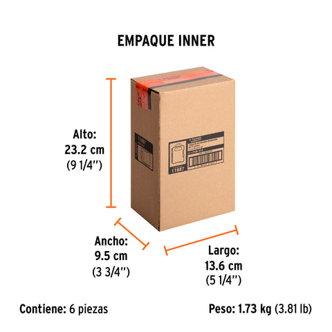 Juego de 31 puntas mixtas largo 1' estuche plástico, Expert | PUN-31X | 11887
