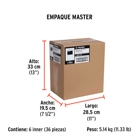 Bolsa con 75 separadores de 10 mm de losetas, TRUPER | SELO-100 | 11941