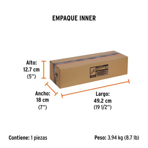 Cepillo para carpintero #6 base lisa, Truper | 6L | 12018