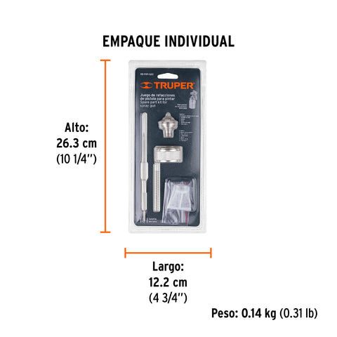 Repuestos de pistolas para pintar, PIPI-320, Truper | RE-PIPI-320 | 12079