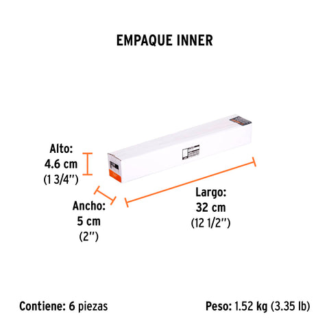 Cincel de punta SDS Plus de 10', Truper | SDS-P | 12095