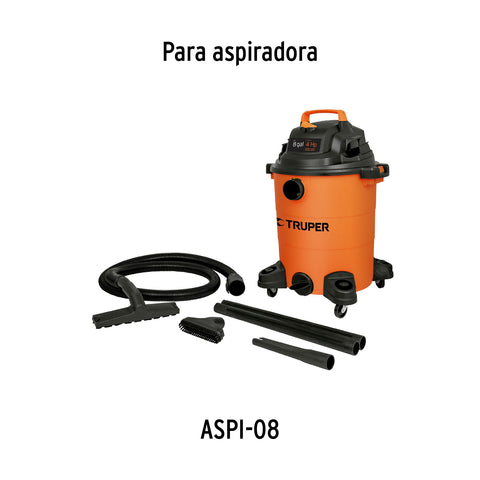 Bolsa con 2 carbones de repuesto para ASPI-08, TRUPER | CB-ASPI-08 | 12105