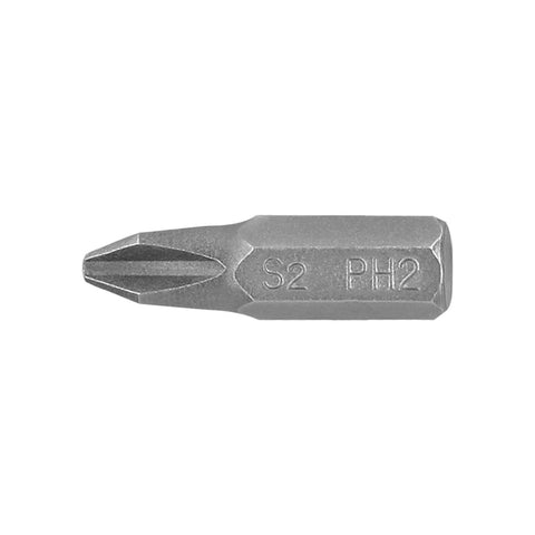 Estuche con 5 puntas de cruz PH2 largo 1', Truper Expert | PUDE-1102 | 12141