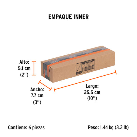 Cincel de corte frío de 3/4 X 8', Truper | C-3/4X8 | 12142
