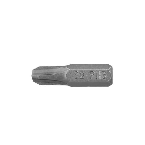 Estuche con 5 puntas de cruz PH3 largo 1', Truper Expert | PUDE-1103 | 12143