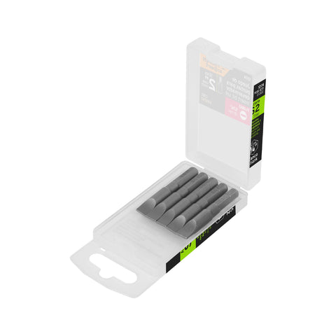 Estuche con 5 puntas planas de 5/16' largo 2', Truper Expert | PUDE-3231 | 12174