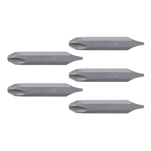Estuche con 5 puntas dobles PH3 y 5/16' largo 2', Expert | PUDE-4203 | 12180