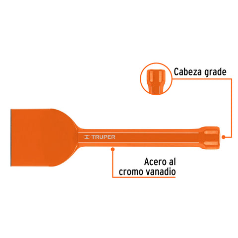 Cincel ladrillero 2-3/4 X 10', Truper | CL-2-3/4X10 | 12184